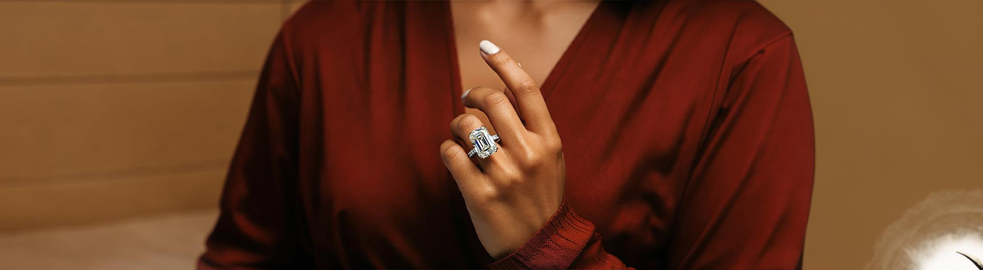 Lab grown diamond rings and lab grown diamond engagement rings from Monroe Yorke Diamonds