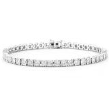 Moissanite Tennis Bracelet, 3.0mm Total 5.25 carat 