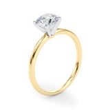 Jovie - Round Moissanite Engagement Ring