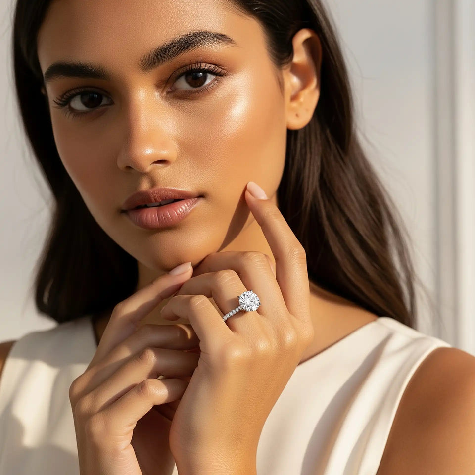 Spring 2ct round brilliant diamond ring